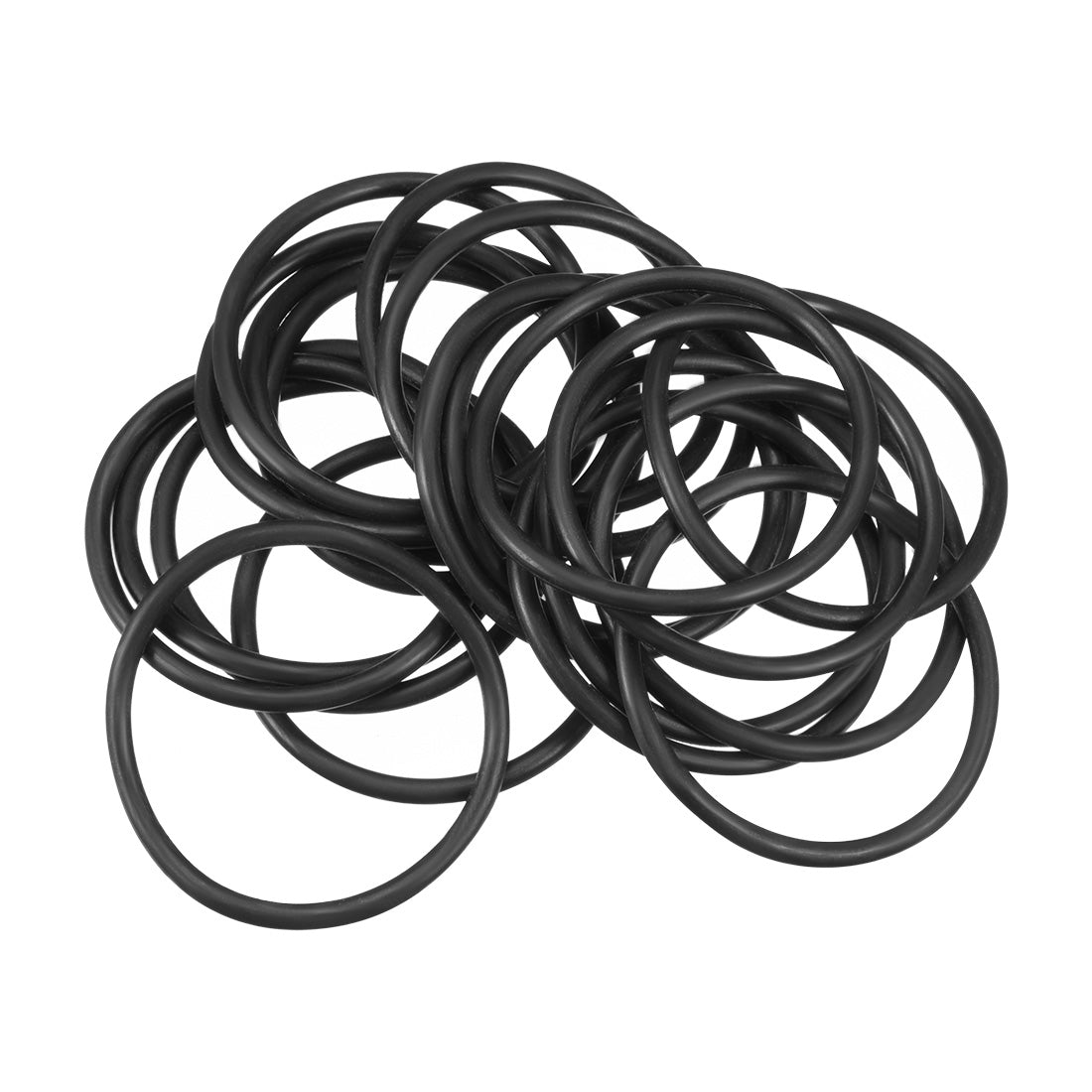 uxcell Uxcell O-Rings Nitrile Rubber 40.8mm x 47mm x 3.1mm Seal Rings Sealing Gasket 20pcs