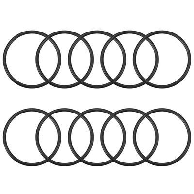 uxcell Uxcell O-Rings Nitrile Rubber 44.8mm x 51mm x 3.1mm Seal Rings Sealing Gasket 10pcs
