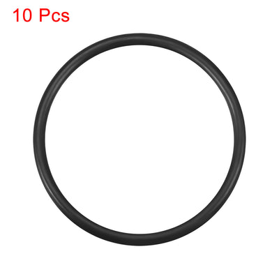 Harfington Uxcell O-Rings Nitrile Rubber 49.8mm x 56mm x 3.1mm Seal Rings Sealing Gasket 10pcs