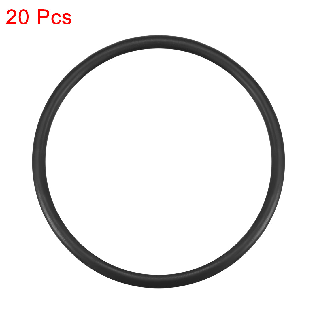uxcell Uxcell O-Rings Nitrile Rubber 51.8mm x 58mm x 3.1mm Seal Rings Sealing Gasket 20pcs