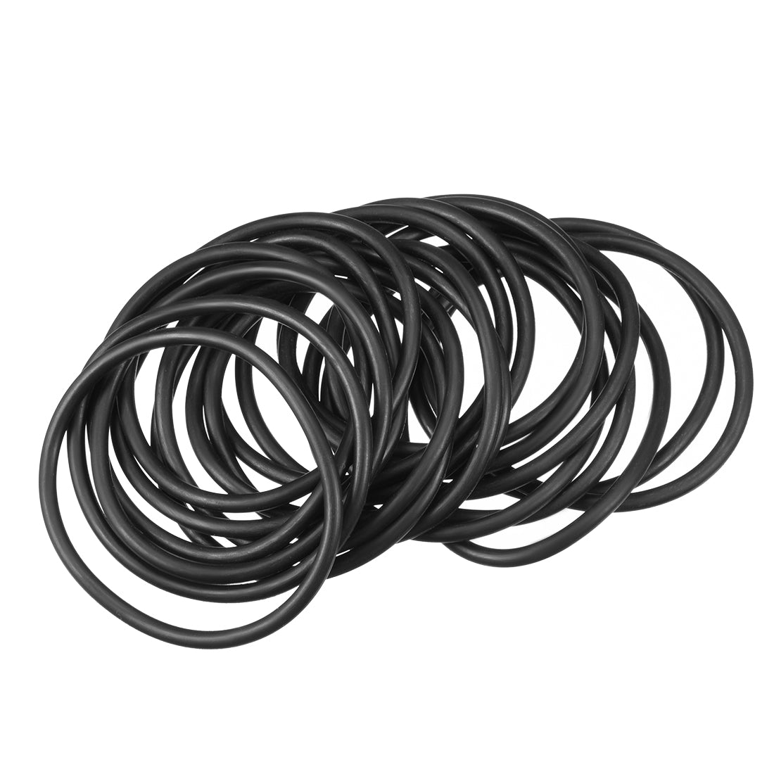 uxcell Uxcell O-Rings Nitrile Rubber 51.8mm x 58mm x 3.1mm Seal Rings Sealing Gasket 20pcs