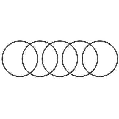 uxcell Uxcell O-Rings Nitrile Rubber 149.2mm x 155mm x 2.9mm Seal Rings Sealing Gasket 5pcs