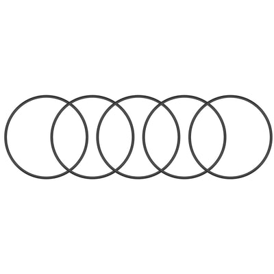 uxcell Uxcell O-Rings Nitrile Rubber 153.8mm x 160mm x 3.1mm Seal Rings Sealing Gasket 5pcs