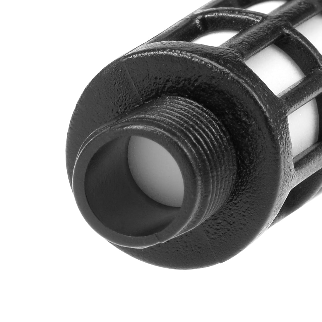 Harfington Plastic Pneumatic Muffler Exhaust Air Line 5pcs