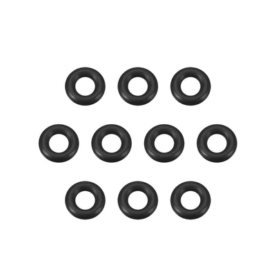 uxcell Uxcell O-Rings Nitrile Rubber 7.1mm x 12.4mm x 2.65mm Seal Rings Sealing Gasket 10pcs