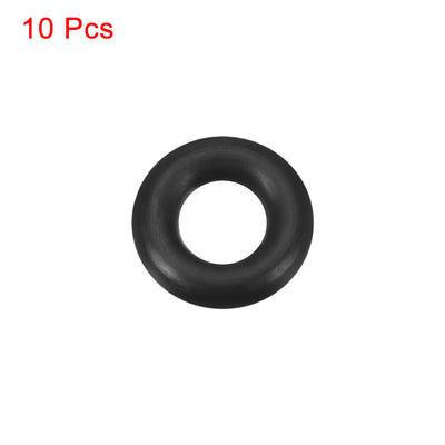 Harfington Uxcell O-Rings Nitrile Rubber 8mm x 13.3mm x 2.65mm Seal Rings Sealing Gasket 10pcs