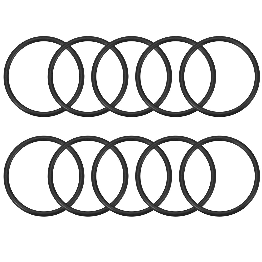 uxcell Uxcell O-Rings Nitrile Rubber 30mm x 35.3mm x 2.65mm Seal Rings Sealing Gasket 10pcs