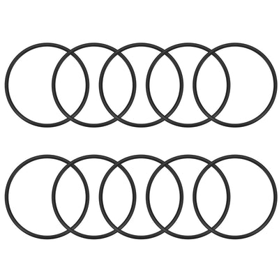 uxcell Uxcell O-Rings Nitrile Rubber 48.7mm x 54mm x 2.65mm Seal Rings Sealing Gasket 10pcs