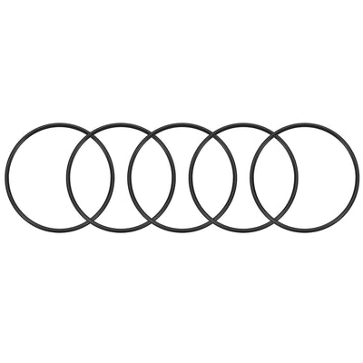 uxcell Uxcell O-Rings Nitrile Rubber 60mm x 65.3mm x 2.65mm Seal Rings Sealing Gasket 5pcs