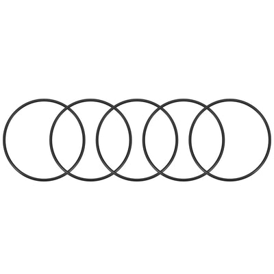 uxcell Uxcell O-Rings Nitrile Rubber 71mm x 76.3mm x 2.65mm Seal Rings Sealing Gasket 5pcs