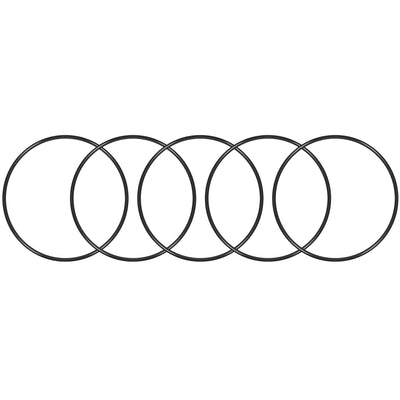 uxcell Uxcell O-Rings Nitrile Rubber 150mm x 155.3mm x 2.65mm Seal Rings Sealing Gasket 5pcs