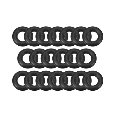 uxcell Uxcell O-Rings Nitrile Rubber 6mm x 12mm x 3mm Seal Rings Sealing Gasket 20pcs