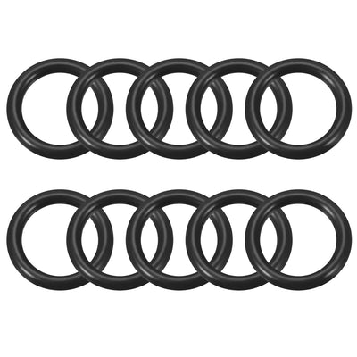 uxcell Uxcell O-Rings Nitrile Rubber 11mm x 17mm x 3mm Seal Rings Sealing Gasket 10pcs