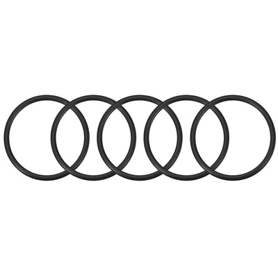 uxcell Uxcell O-Rings Nitrile Rubber 38mm x 44mm x 3mm Seal Rings Sealing Gasket 5pcs