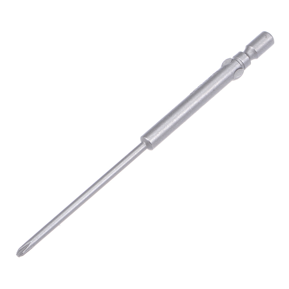 uxcell Uxcell 10 Pcs 4mm Shank 80mm Length 2mm Phillips PH0 Magnetic S2 Screwdriver Bits