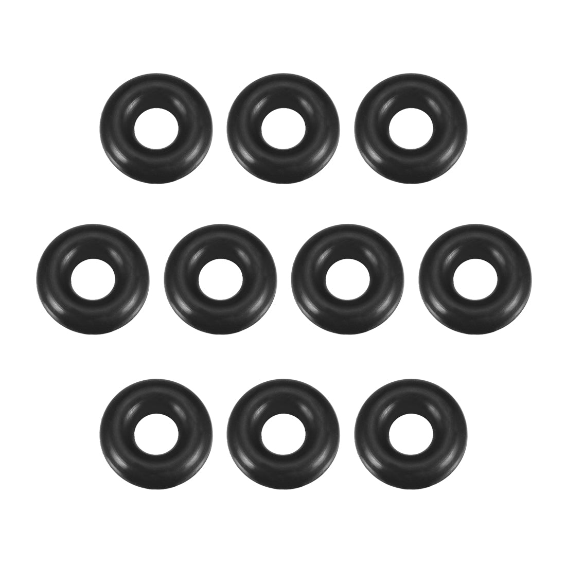 uxcell Uxcell O-Rings Nitrile Rubber 6mm x 14mm x 4mm Seal Rings Sealing Gasket 10pcs