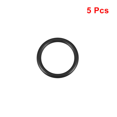 Harfington Uxcell O-Rings Nitrile Rubber 27mm x 35mm x 4mm Seal Rings Sealing Gasket 5pcs