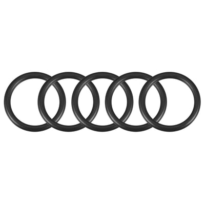 uxcell Uxcell O-Rings Nitrile Rubber 27mm x 35mm x 4mm Seal Rings Sealing Gasket 5pcs