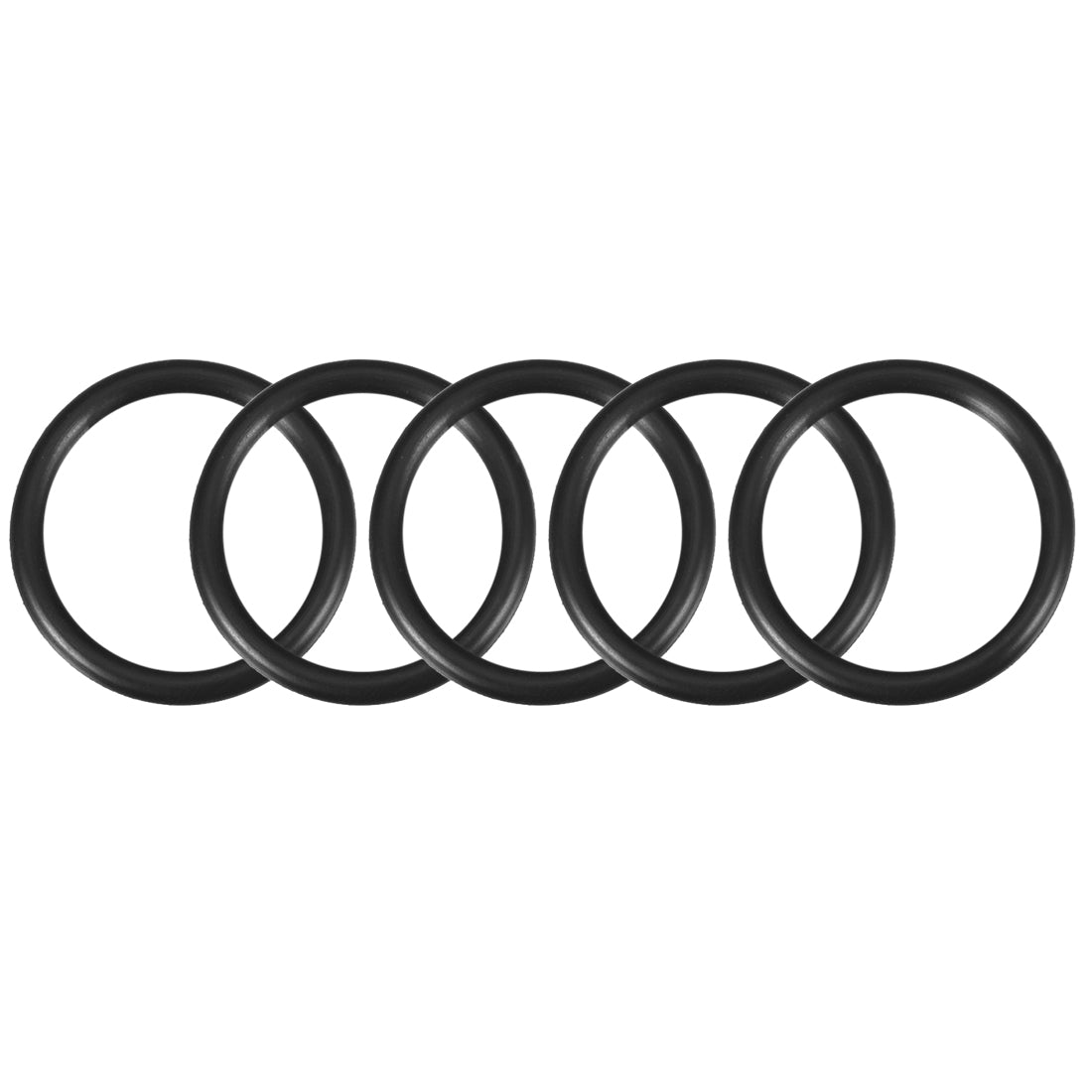 uxcell Uxcell O-Rings Nitrile Rubber 34mm x 42mm x 4mm Seal Rings Sealing Gasket 5pcs