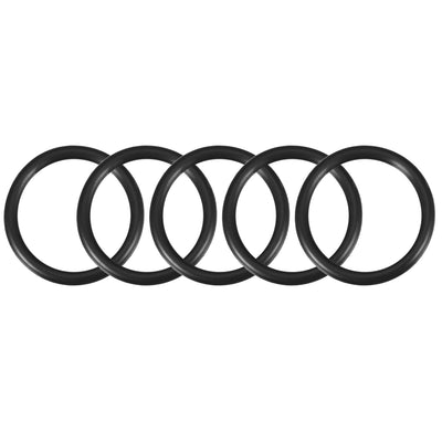 uxcell Uxcell O-Rings Nitrile Rubber 34mm x 42mm x 4mm Seal Rings Sealing Gasket 5pcs