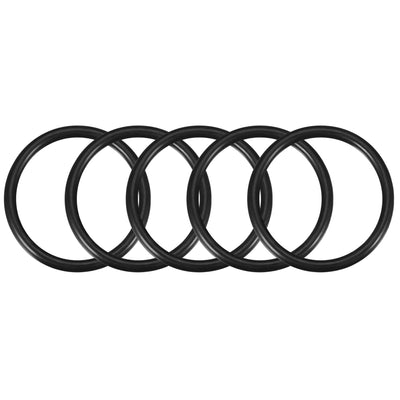 uxcell Uxcell O-Rings Nitrile Rubber 42mm x 50mm x 4mm Seal Rings Sealing Gasket 5pcs