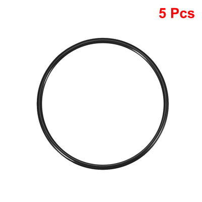Harfington Uxcell O-Rings Nitrile Rubber 97mm x 105mm x 4mm Seal Rings Sealing Gasket 5pcs