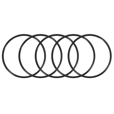 uxcell Uxcell O-Rings Nitrile Rubber 97mm x 105mm x 4mm Seal Rings Sealing Gasket 5pcs