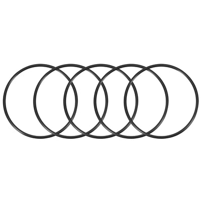 uxcell Uxcell O-Rings Nitrile Rubber 107mm x 115mm x 4mm Seal Rings Sealing Gasket 5pcs