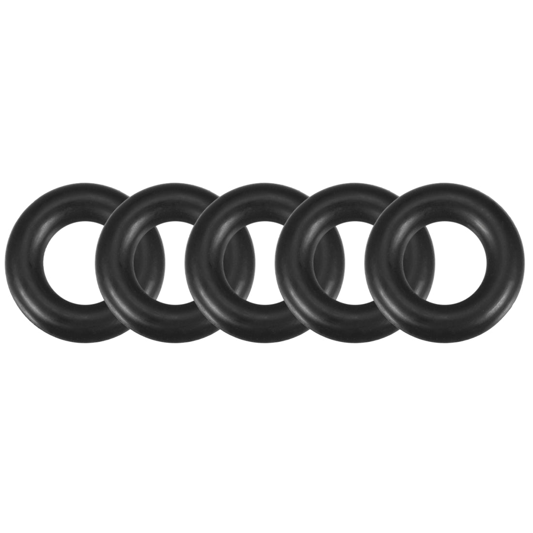 uxcell Uxcell O-Rings Nitrile Rubber 7mm x 17mm x 5mm Seal Rings Sealing Gasket 5pcs