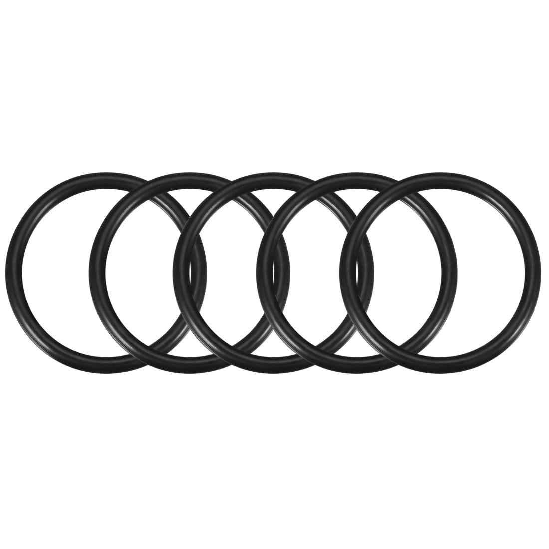 uxcell Uxcell O-Rings Nitrile Rubber 50mm x 60mm x 5mm Seal Rings Sealing Gasket 5pcs