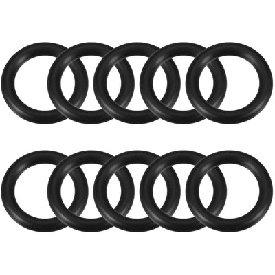 uxcell Uxcell O-Rings Nitrile Rubber 17x25x4mm Seal Rings Sealing Gasket 10pcs