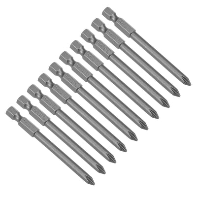 Harfington Hex Shank Magnetic Phillips Head Screwdriver Bits S2 Alloy Steel