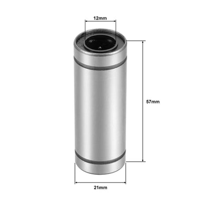 Harfington Uxcell Linear Motion Ball Bearings Extra Long for CNC 3D Printer