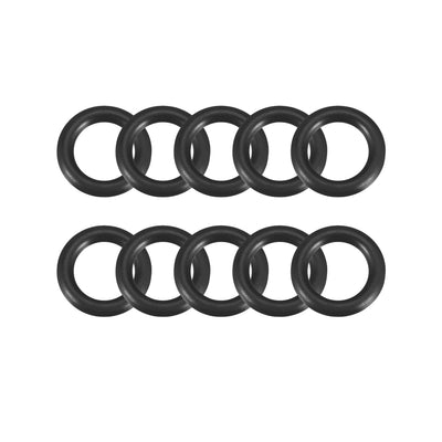 uxcell Uxcell O-Rings Nitrile Rubber 7mm x 11mm x 2mm Seal Rings Sealing Gasket 12pcs