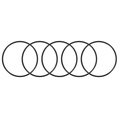 uxcell Uxcell O-Rings Nitrile Rubber 46mm x 50mm x 2mm Seal Rings Sealing Gasket 5pcs