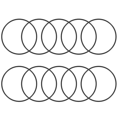 uxcell Uxcell O-Rings Nitrile Rubber 59mm x 63mm x 2mm Seal Rings Sealing Gasket 10pcs