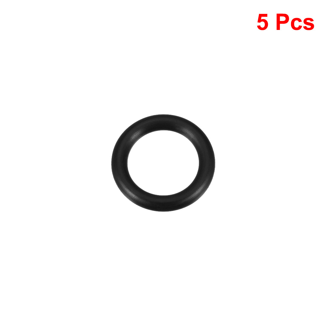 uxcell Uxcell O-Rings Nitrile Rubber Gasket, 19mm Inner Diameter, 26mm OD, 3.5mm Width, 5pcs
