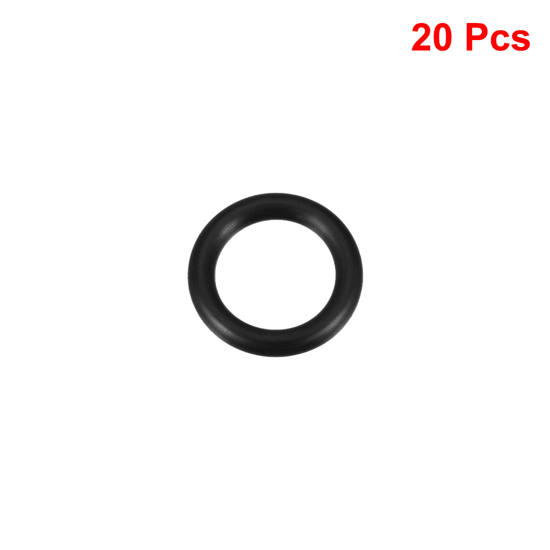 uxcell Uxcell O-Rings Nitrile Rubber Gasket, 21mm Inner Diameter, 28mm OD, 3.5mm Width, 20pcs