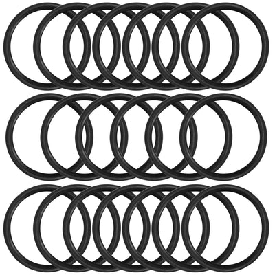 uxcell Uxcell O-Rings Nitrile Rubber Gasket, 26mm Inner Diameter, 33mm OD, 3.5mm Width, 20pcs