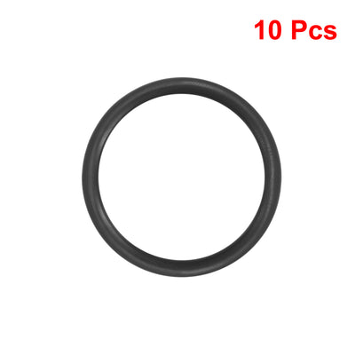 Harfington Uxcell O-Rings Nitrile Rubber Gasket, 26mm Inner Diameter, 33mm OD, 3.5mm Width, 10pcs