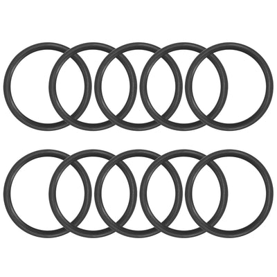 uxcell Uxcell O-Rings Nitrile Rubber Gasket, 26mm Inner Diameter, 33mm OD, 3.5mm Width, 10pcs