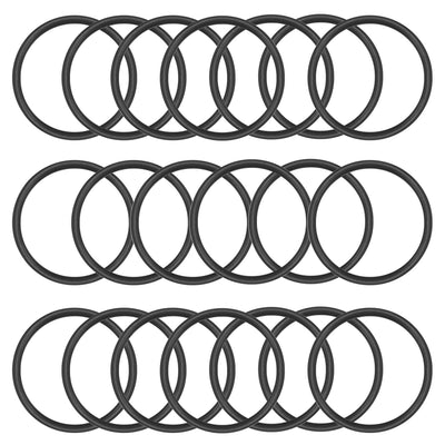 uxcell Uxcell O-Rings Nitrile Rubber Gasket, 35mm Inner Diameter, 42mm OD, 3.5mm Width, 20pcs