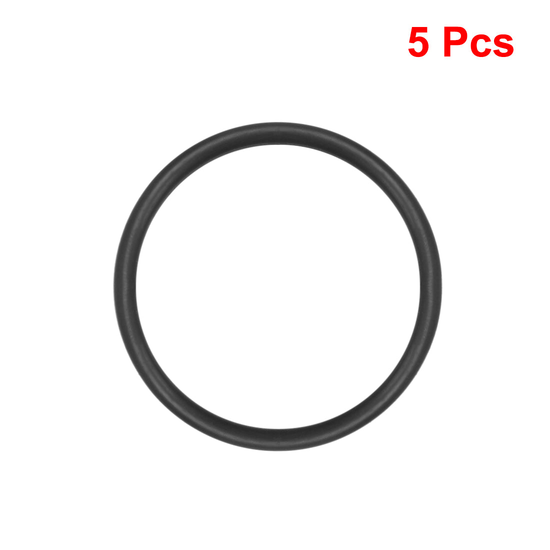 uxcell Uxcell O-Rings Nitrile Rubber Gasket, 35mm Inner Diameter, 42mm OD, 3.5mm Width, 5pcs