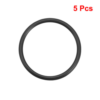 Harfington Uxcell O-Rings Nitrile Rubber Gasket, 36mm Inner Diameter, 43mm OD, 3.5mm Width, 5pcs
