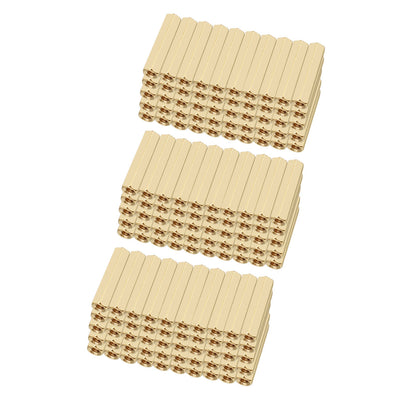 Harfington 150pcs Brass Straight PCB Pillar Female Thread Hex Standoff Spacer M3x5x20mm