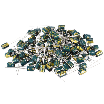Harfington Aluminum Radial Electrolytic Capacitor, Low Ripple Current Low Impedance