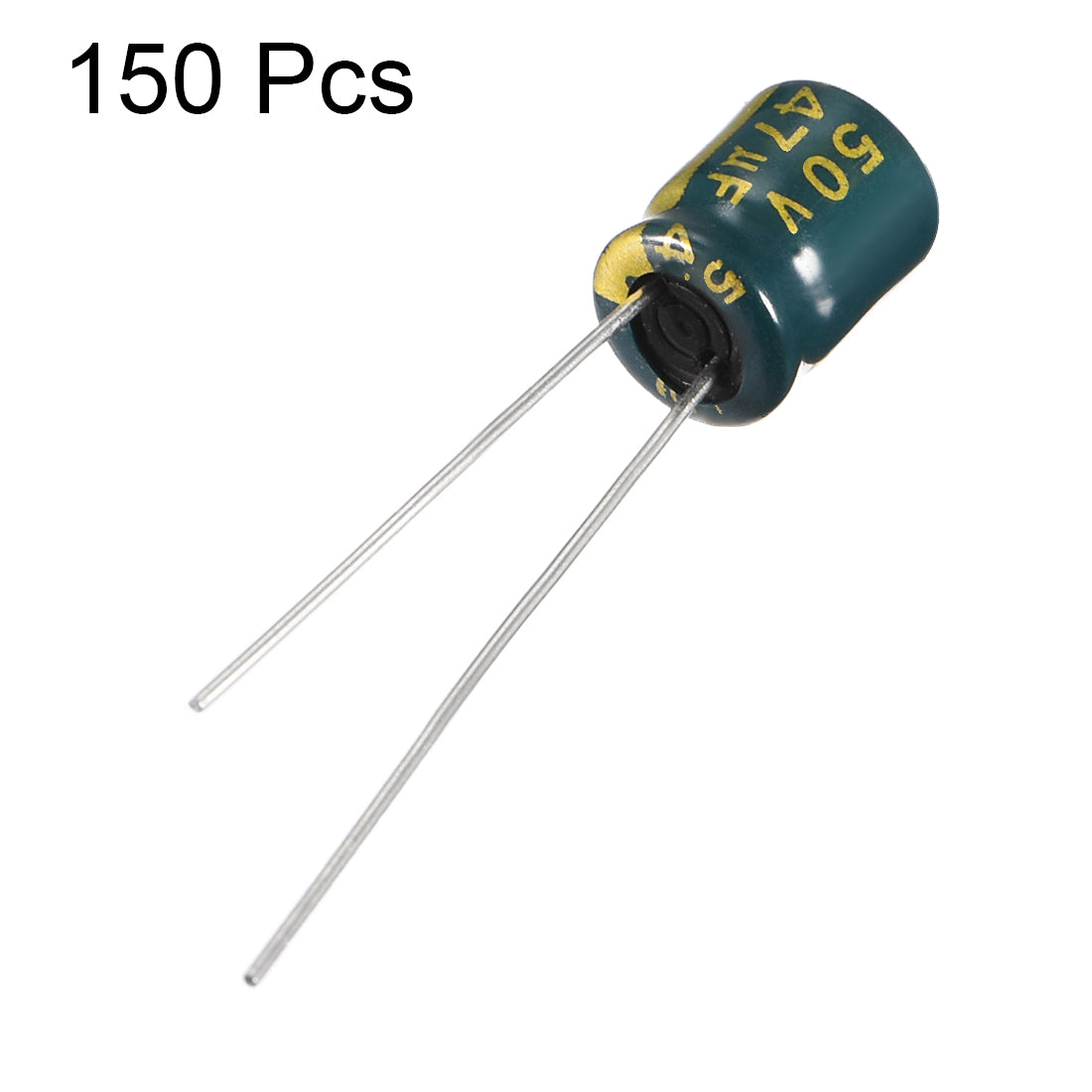 Harfington Aluminum Radial Electrolytic Capacitor, Low Ripple Current Low Impedance