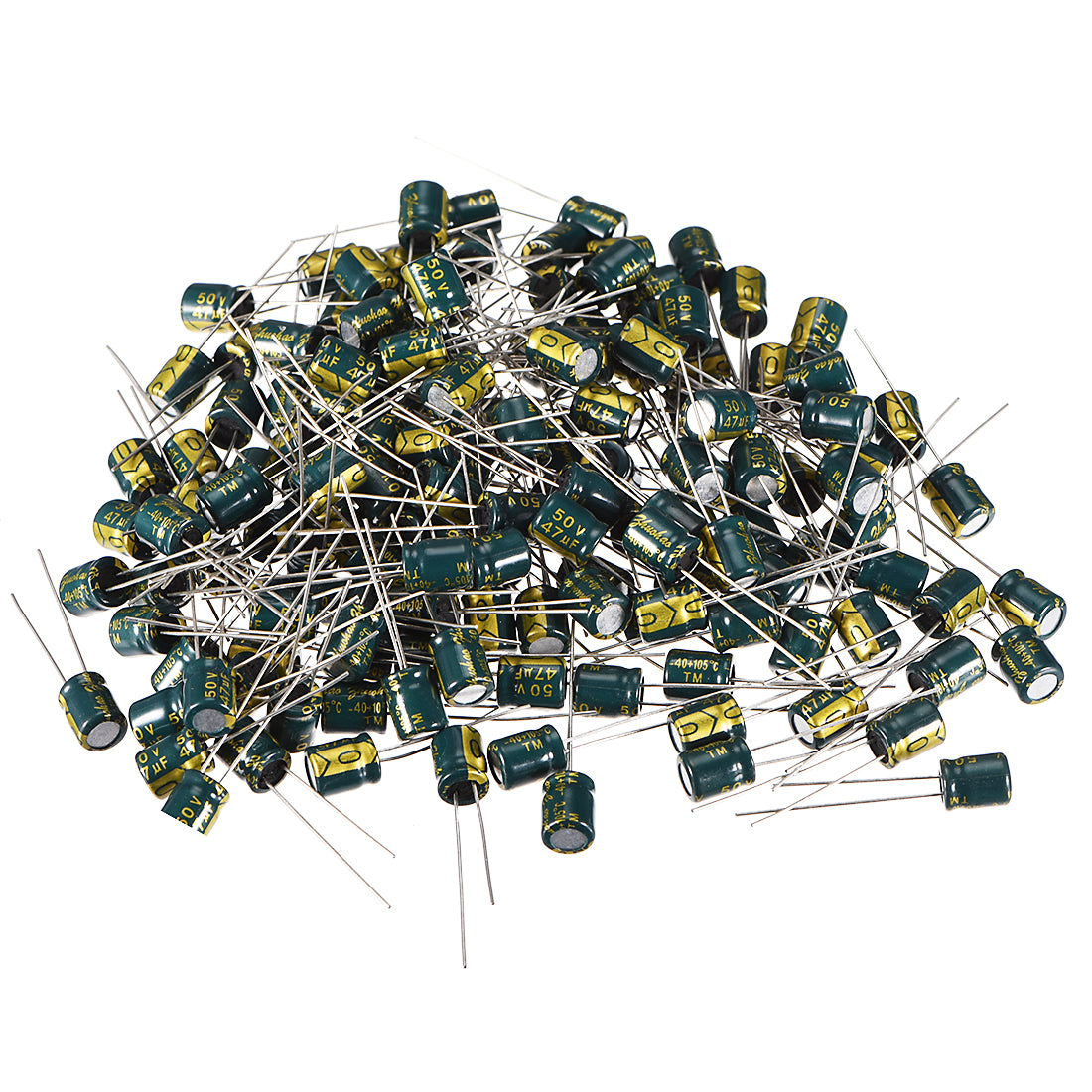 Harfington Aluminum Radial Electrolytic Capacitor, Low Ripple Current Low Impedance