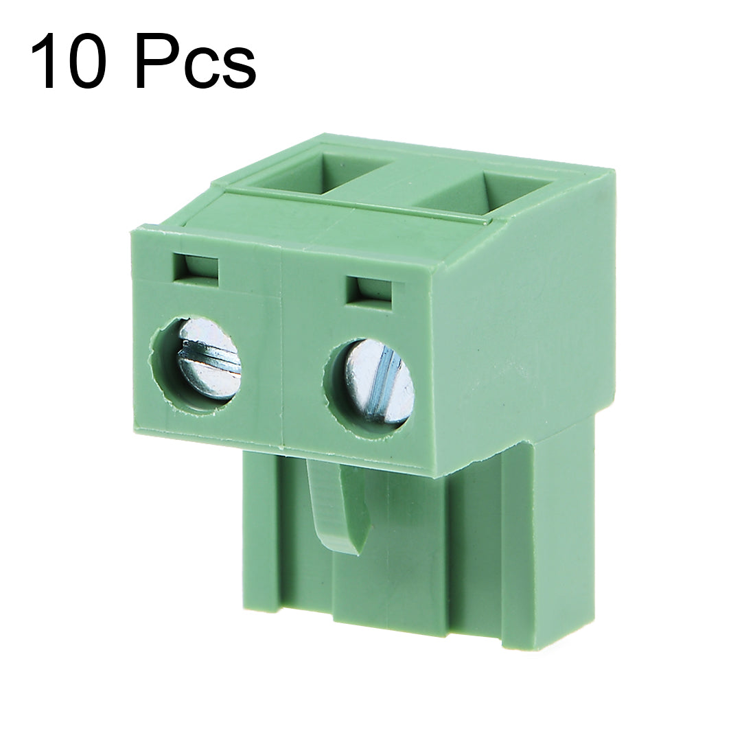 Harfington Plastic 2-10P 15A 7.62mm Insert-In PCB Angle Terminal Blocks