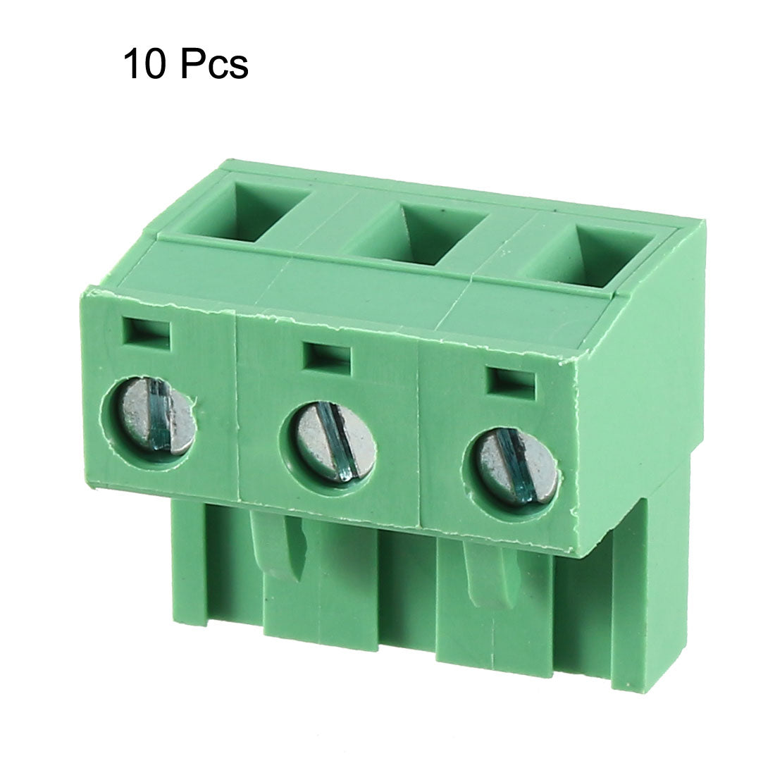 Harfington Plastic 2-10P 15A 7.62mm Insert-In PCB Angle Terminal Blocks